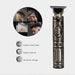 6328 ﻿Electric shaving machine dry shaving for men - hair shaving and trimming beard With adjustable blade clipper. 