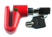 1514 Wheel Padlock Disc Lock Security for Motorcycles Scooters Bikes 